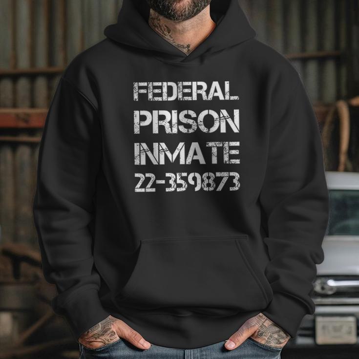 Halloween Federal Prison Jail Inmate Prisoner Costume Hoodie Gifts for Her