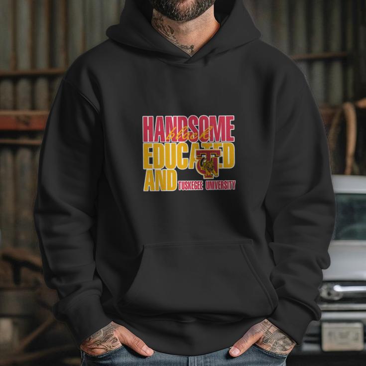 Handsome Black Educated And Tuskegee University Hoodie Gifts for Her