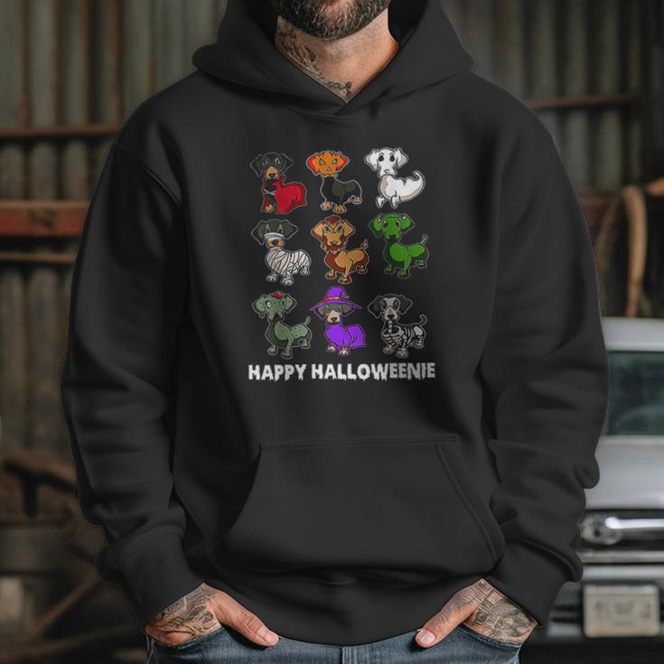 Happy Halloweenie Dachshund Hoodie Gifts for Her