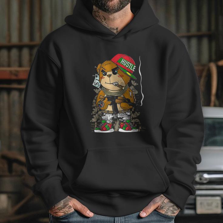 Hard Teddy Bear Clothing Men Entrepreneur Gift Hoodie Gifts for Her