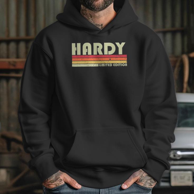 Hardy Surname Funny Retro Vintage 80S 90S Reunion Hoodie Gifts for Her