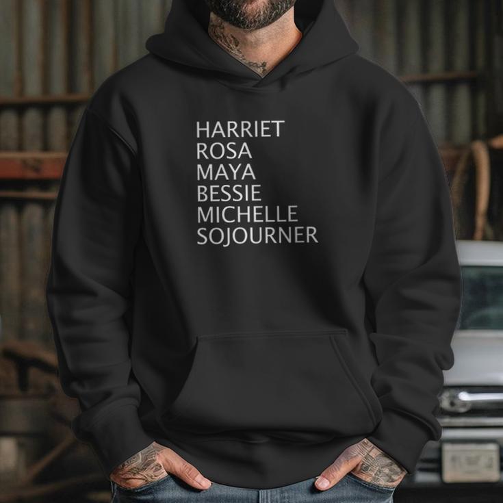 Harriet Rosa Maya Bessie Michelle Sojourner Black History Hoodie Gifts for Her