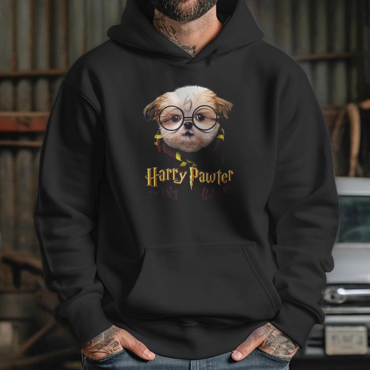 Harry Pawter Cute And Funny Shih Tzu Puppy Dog Lover Hoodie Gifts for Her