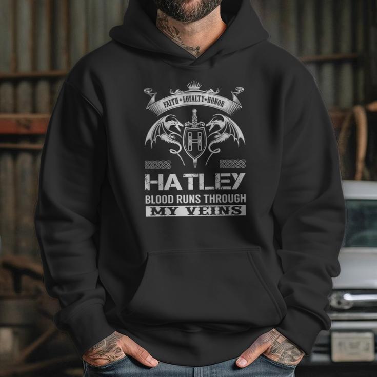 Hatley Last Name Surname Tshirt Hoodie Gifts for Her