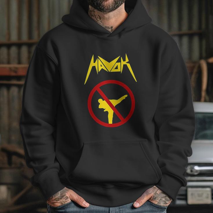 Havok No Karate In Da Pit Hoodie Gifts for Her