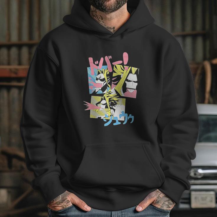 My Hero Academia All Might Blood Anime Manga Hoodie Gifts for Her