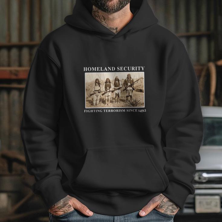 Homeland Security Fighting Terrorism Since 1492 Hoodie Gifts for Her