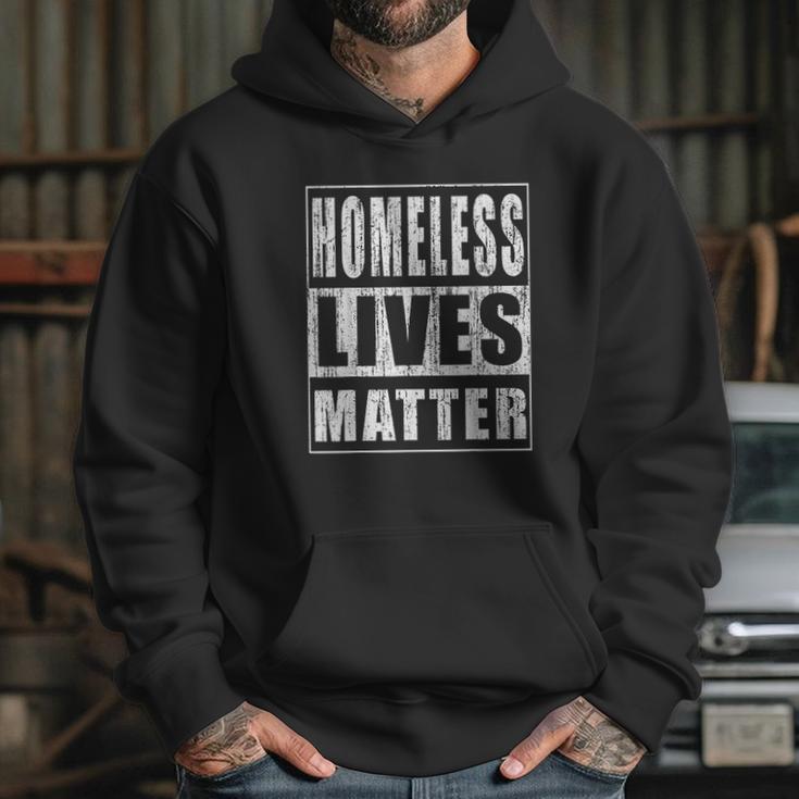 Homeless Lives Matter Funny Homeless Rights Activist Hoodie Gifts for Her