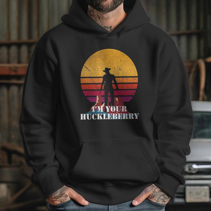 I Am Your Huckleberry Western Quote Vintage Hoodie Gifts for Her