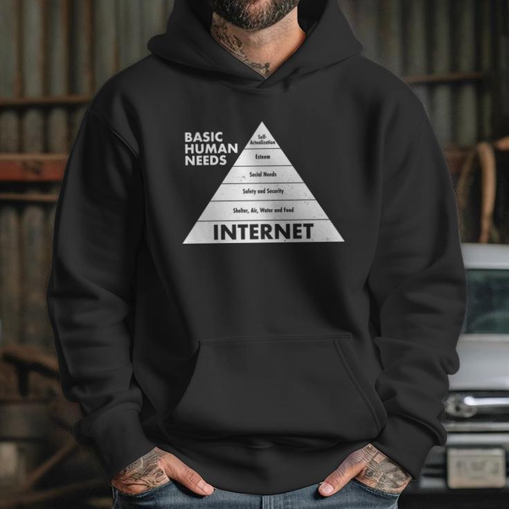 Basic Human Needs Pyramid Hoodie Gifts for Her