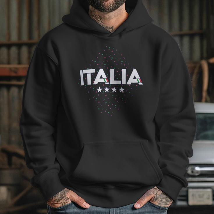 Italy Italia Ringer Hoodie Gifts for Her