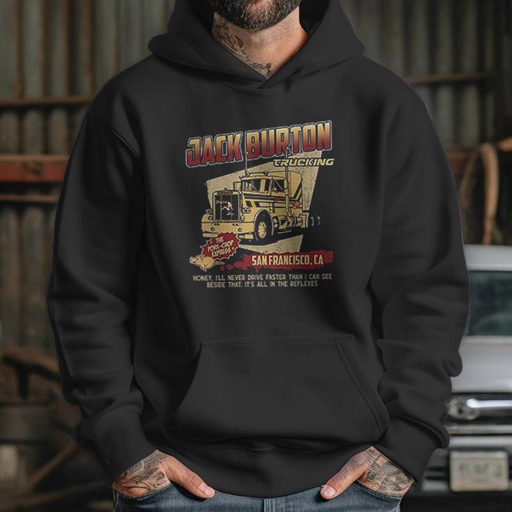 Jack Burton Trucking San Francisco Car Vintage Hoodie Gifts for Her