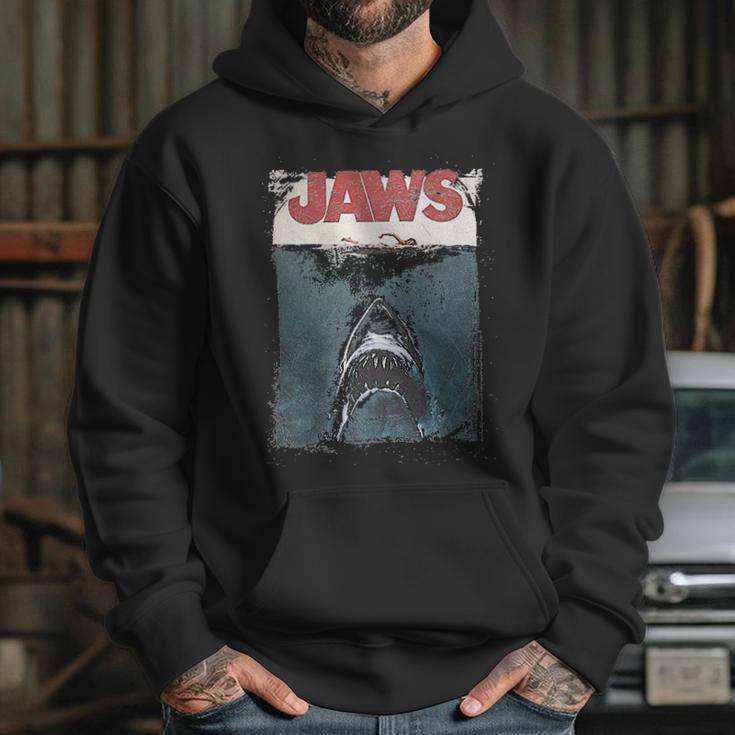 Jaws Shark Original Movie Poster Youth Hoodie Gifts for Her