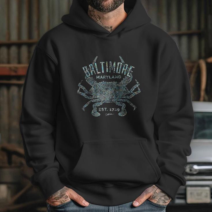 Jcombs Baltimore Md Blue Crab Hoodie Gifts for Her