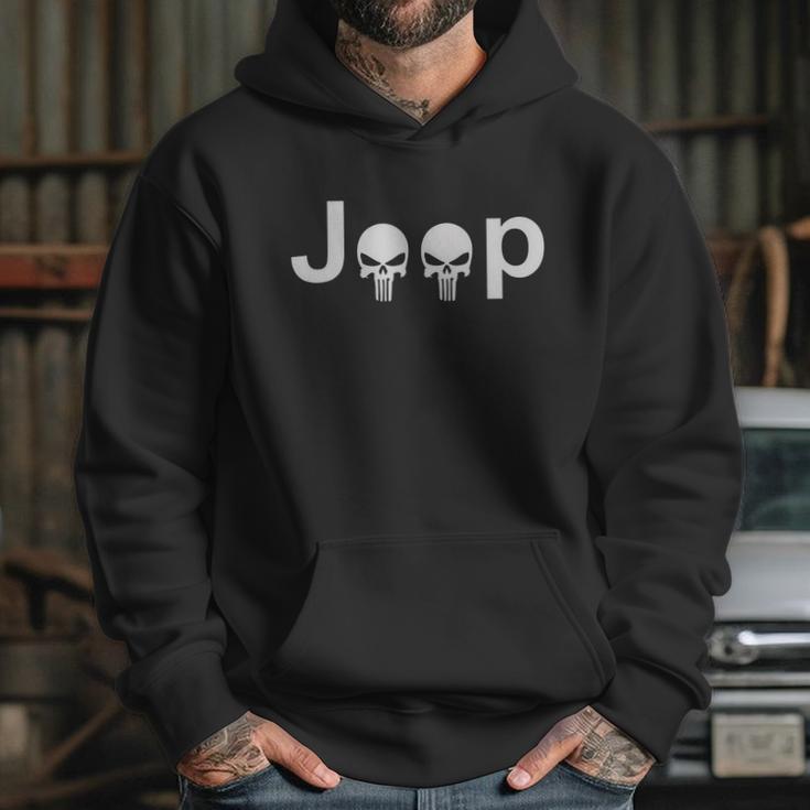 Jeep Punisher Logo Parody Hoodie Gifts for Her