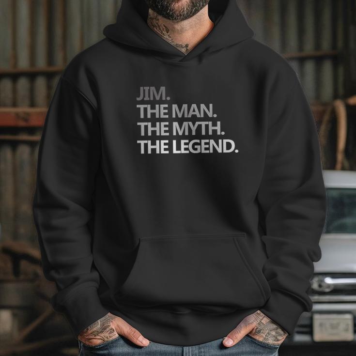 Jim The Man Myth Legend Hoodie Gifts for Her