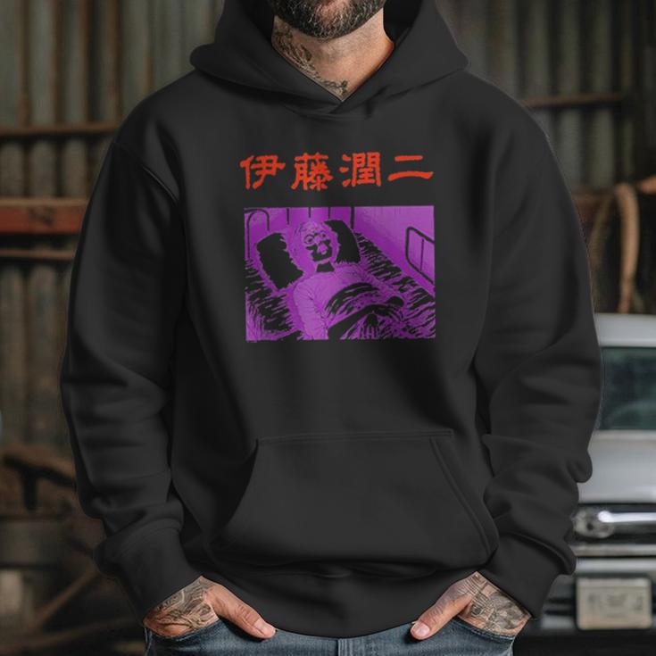 Junji Ito Comatose In Bed Black Hoodie Gifts for Her