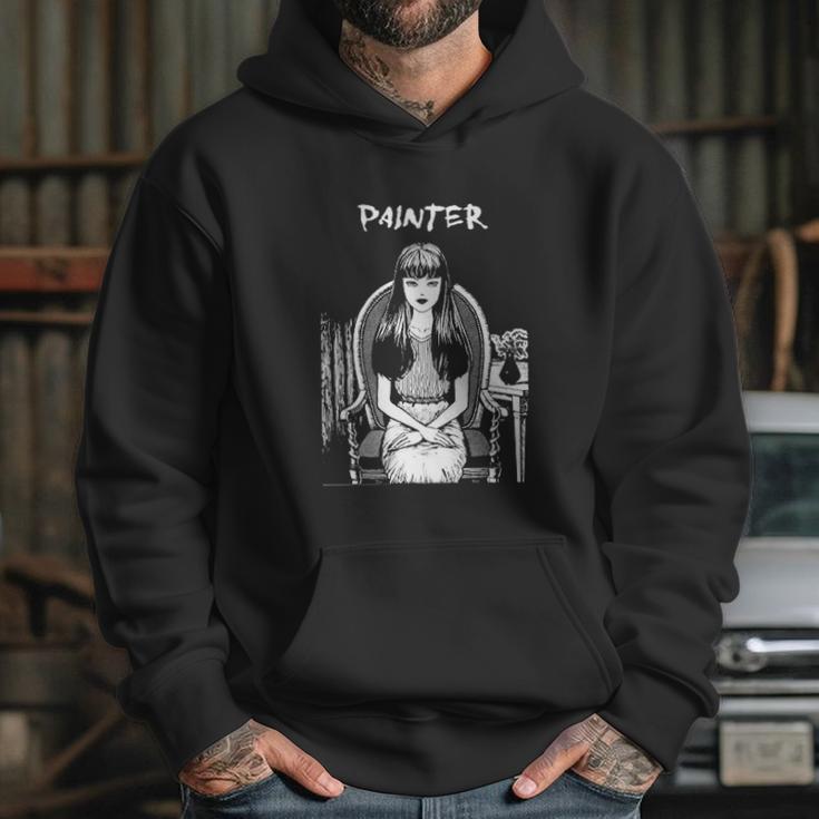 Junji Ito Tomie Sitting Hoodie Gifts for Her