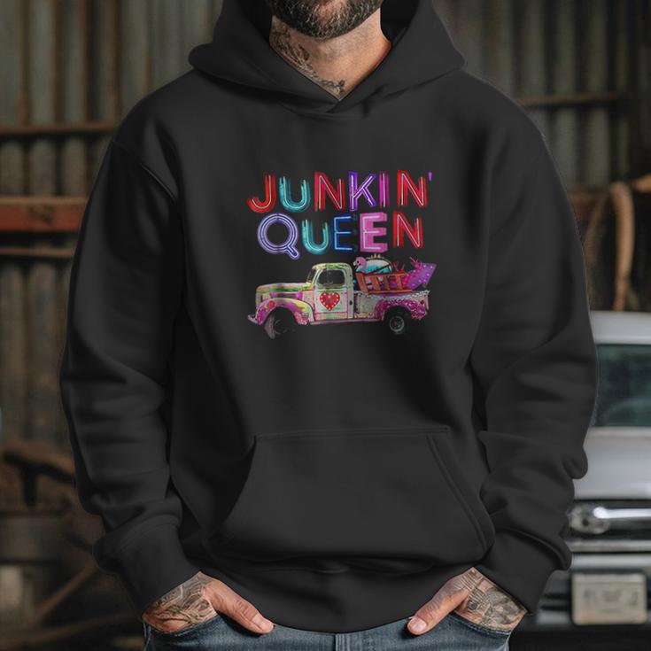 Junkin Flea Markets Vintage Junker Hoodie Gifts for Her