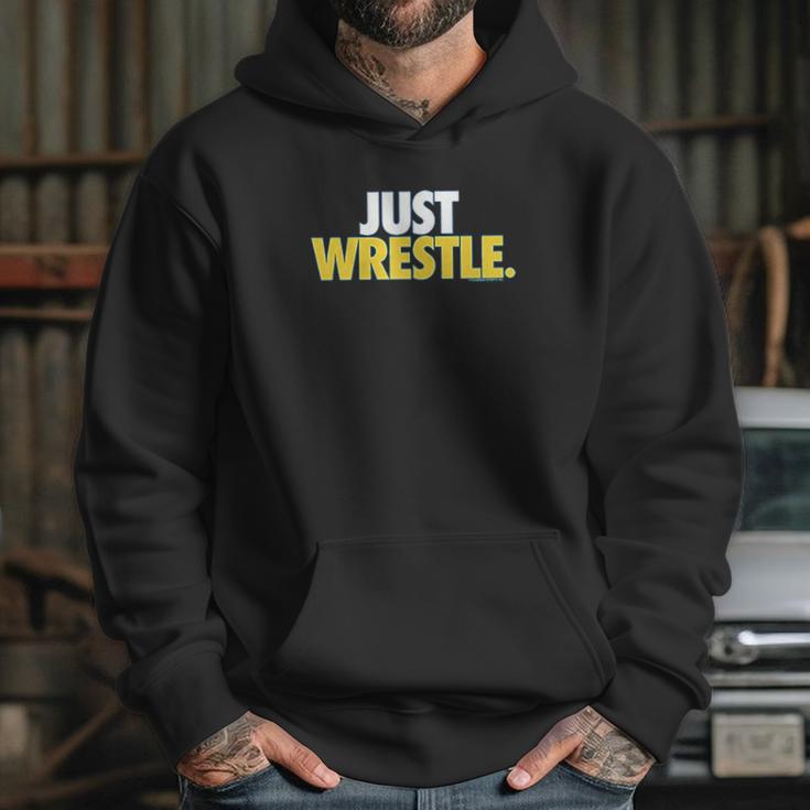 Just Wrestle Youth Wrestling By Chalktalk Sports Hoodie Gifts for Her