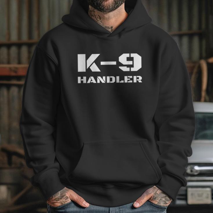 K9 Handler Police Dog Trainer K9 Unit Officer Canine Team Graphic Design Printed Casual Daily Basic Hoodie Gifts for Her