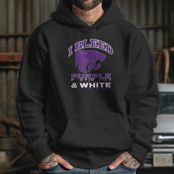 Kansas State Wildcats I Bleed Colors Apparel Hoodie Gifts for Her