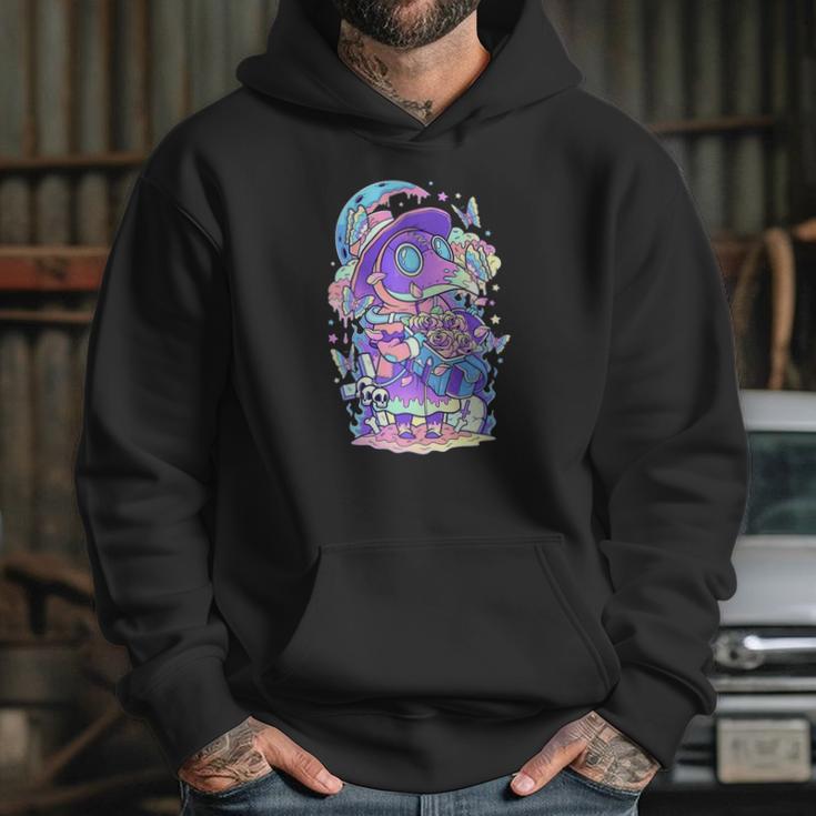 Kawaii Pastel Goth Cute And Creepy Plague Doctor Hoodie Gifts for Her