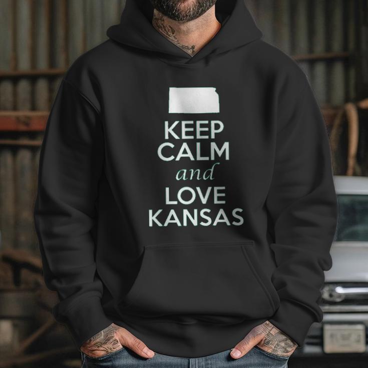 Keep Calm And Love Kansas State Hoodie Gifts for Her