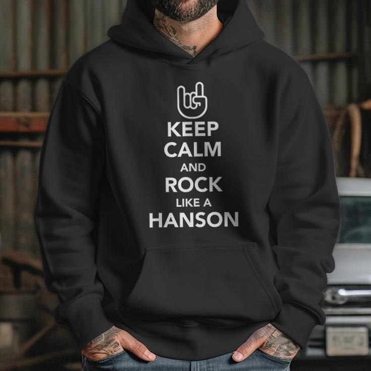 Keep Calm And Rock Like A Hanson Oktoberfest Hoodie Gifts for Her