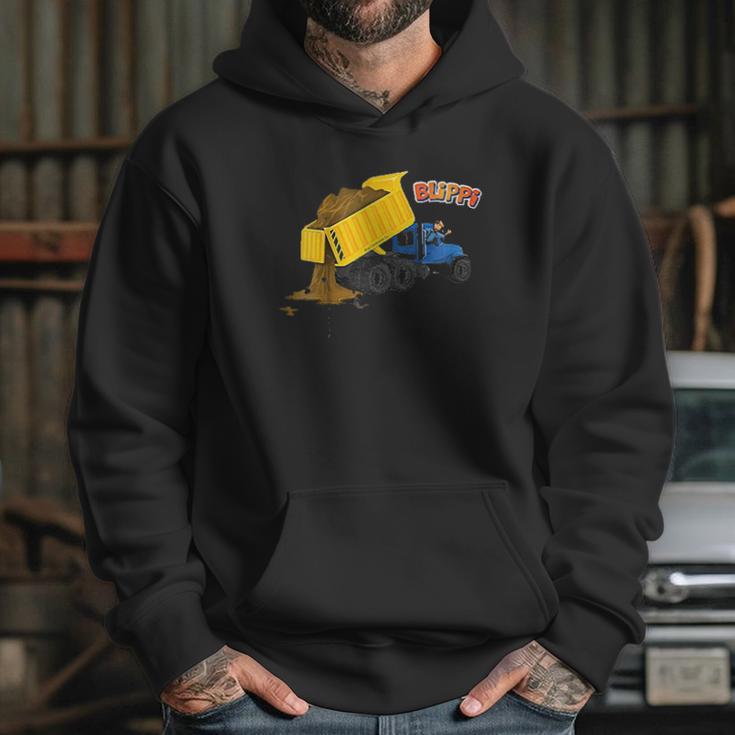 Kids Blippi Dump Truck Hoodie Gifts for Her