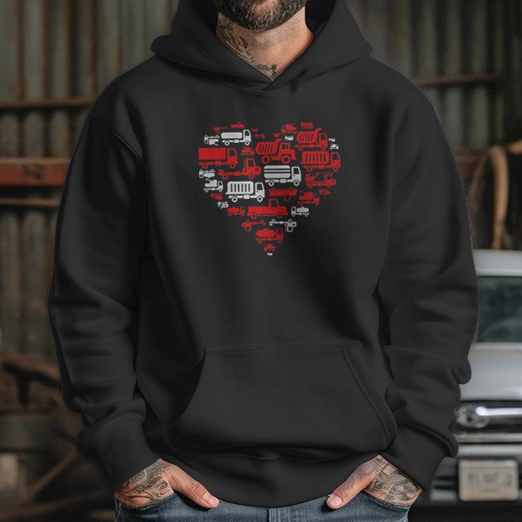 Kids Heart Of Trucks Youth Hoodie Gifts for Her