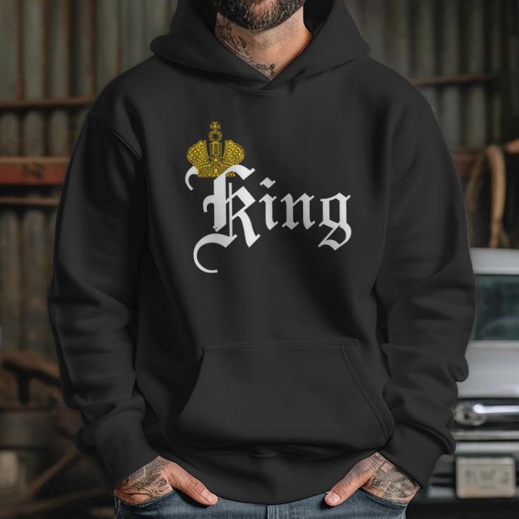 King Crown Old English Logo Hoodie Gifts for Her