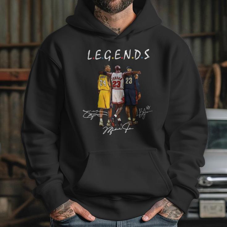 Kobe Bryant Michael Jordan And Lebron James Legends Friends Shirt Unisex Tee Hoodie Gifts for Her