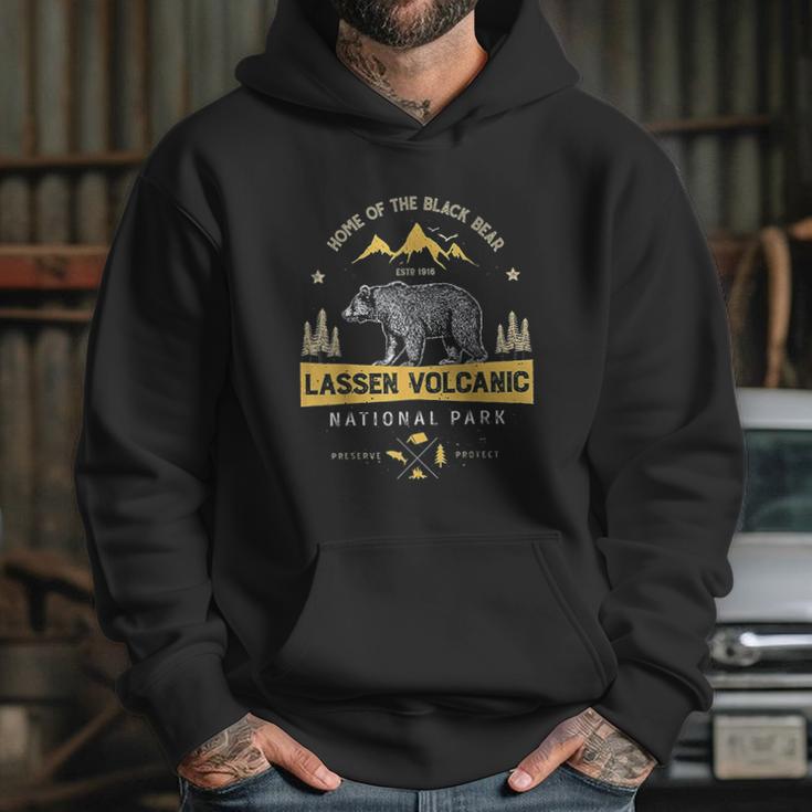 Lassen Volcanic National Park California Bear Hoodie Gifts for Her