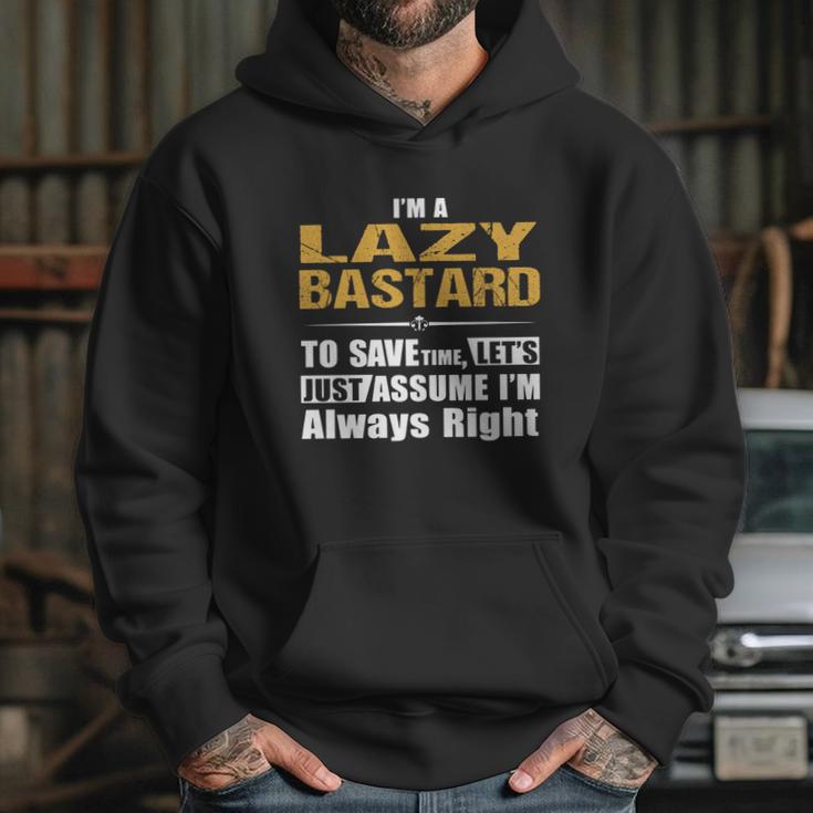 Lazy Bastard Hoodie Gifts for Her