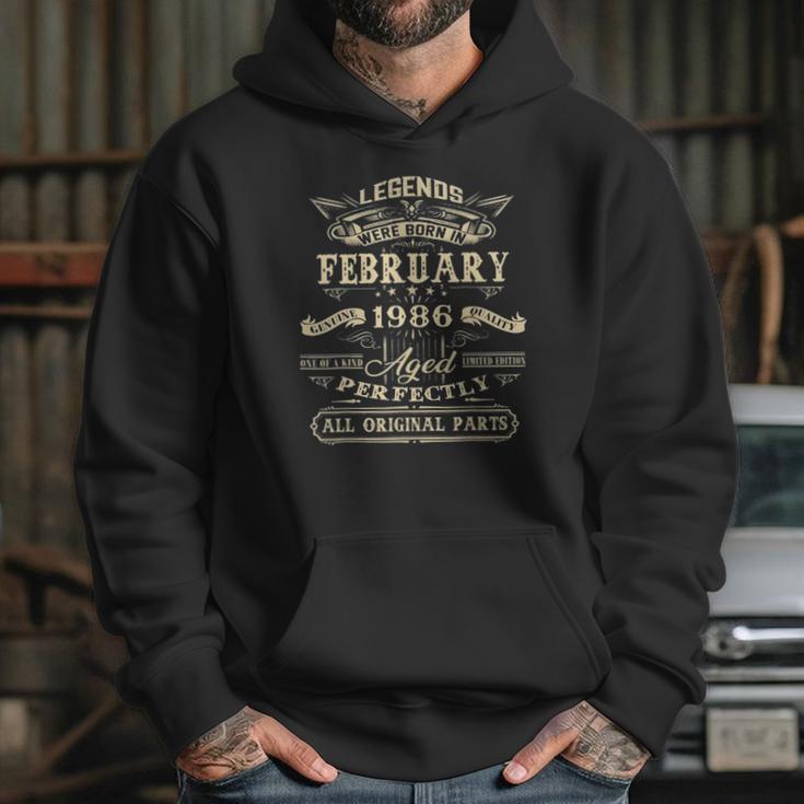 Legends February 1986 Gift 36 Years Old 36Th Birthday Gifts Hoodie Gifts for Her