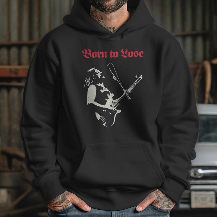 Lemmy Motor Head Born To Lose Live To Win Hoodie Gifts for Her