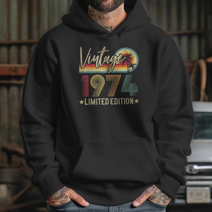 Limited Edition 1974 47Th Birthday Gift 47 Years Old Vintage Hoodie Gifts for Her