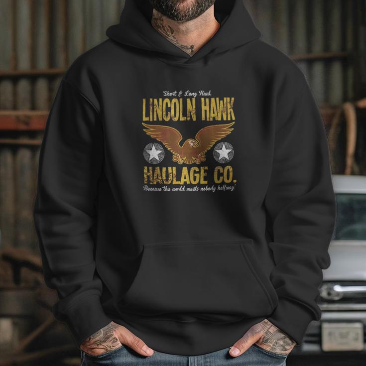 Lincoln Hawk Haulage Co Hoodie Gifts for Her