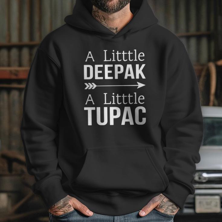 A Little Deepak A Little Tupac Shirt Hoodie Sweater Longsleeve T-Shirt Hoodie Gifts for Her