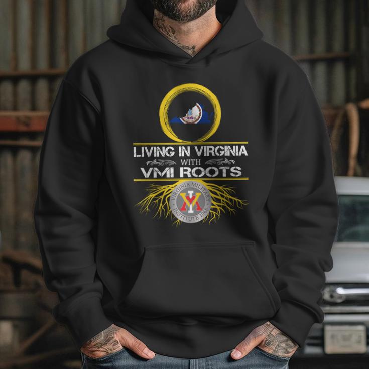 Living In Virginia With Vmi Roots Hoodie Gifts for Her