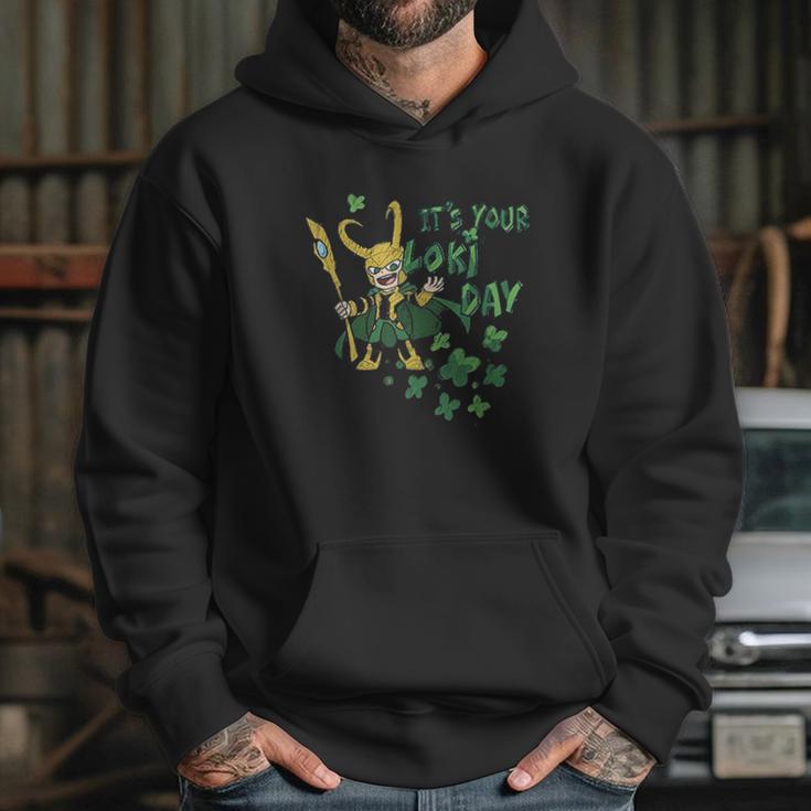 It Is Your Loki Day Shamrocks St Patricks Day Hoodie Gifts for Her