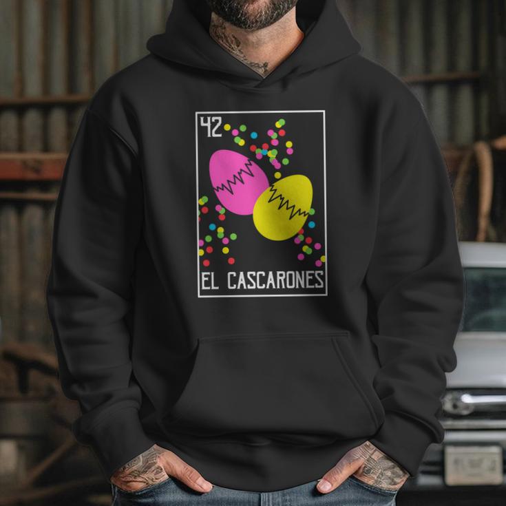 Loteria Easter Tee El Cascarones Confetti Eggs Mexican Hoodie Gifts for Her