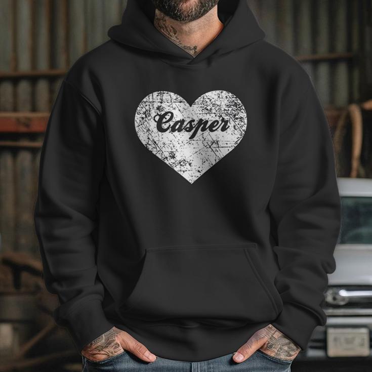 I Love Casper Funny Cute Wyoming Gift Souvenir Hoodie Gifts for Her