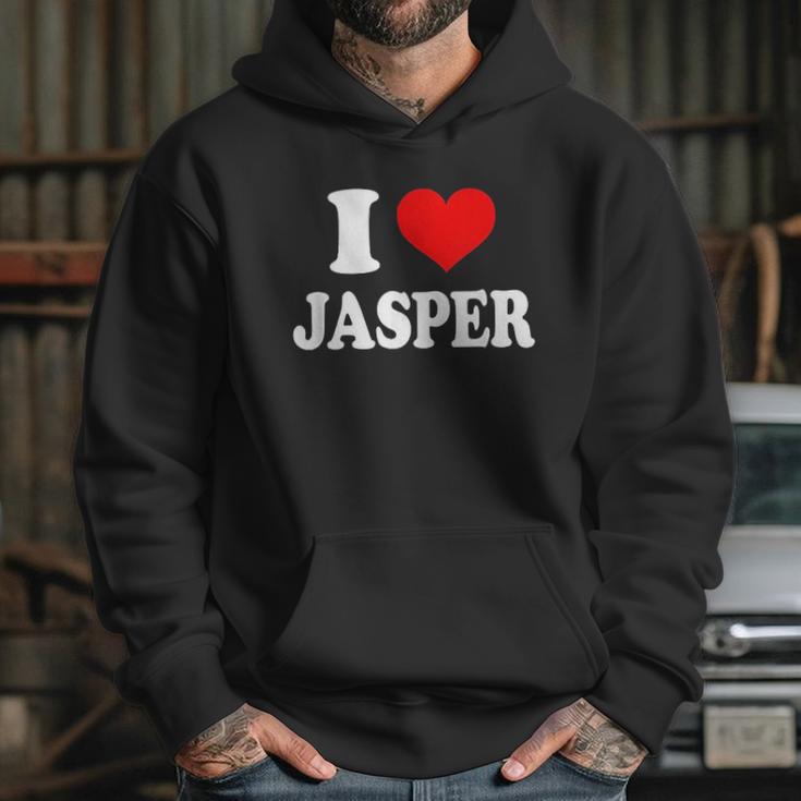 I Love Jasper Hoodie Gifts for Her