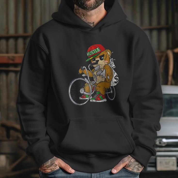 Lowrider Teddy Bear Hip Hop Lover Entrepreneur Gift Hoodie Gifts for Her