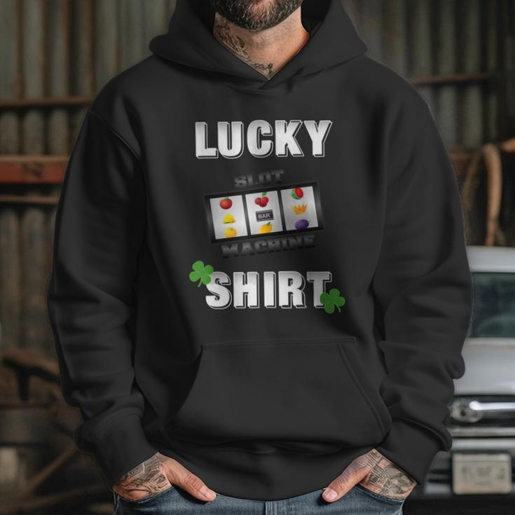 Lucky Slot Machine Casino Gambling Tshirt Darks Hoodie Gifts for Her