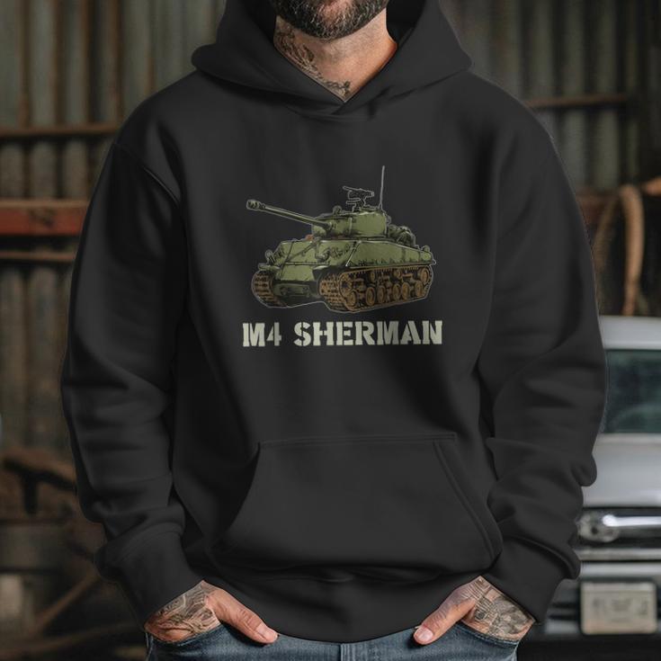 M4 Sherman American Ww2 Tank World War Graphic Design Printed Casual Daily Basic Hoodie Gifts for Her