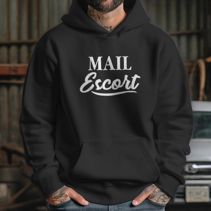 Mail Escort Flex Package Delivery Driver Hoodie Gifts for Her