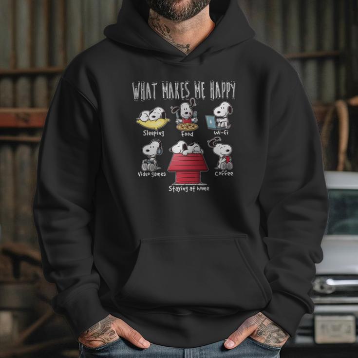 What Makes Snoopy Happy Hoodie Gifts for Her